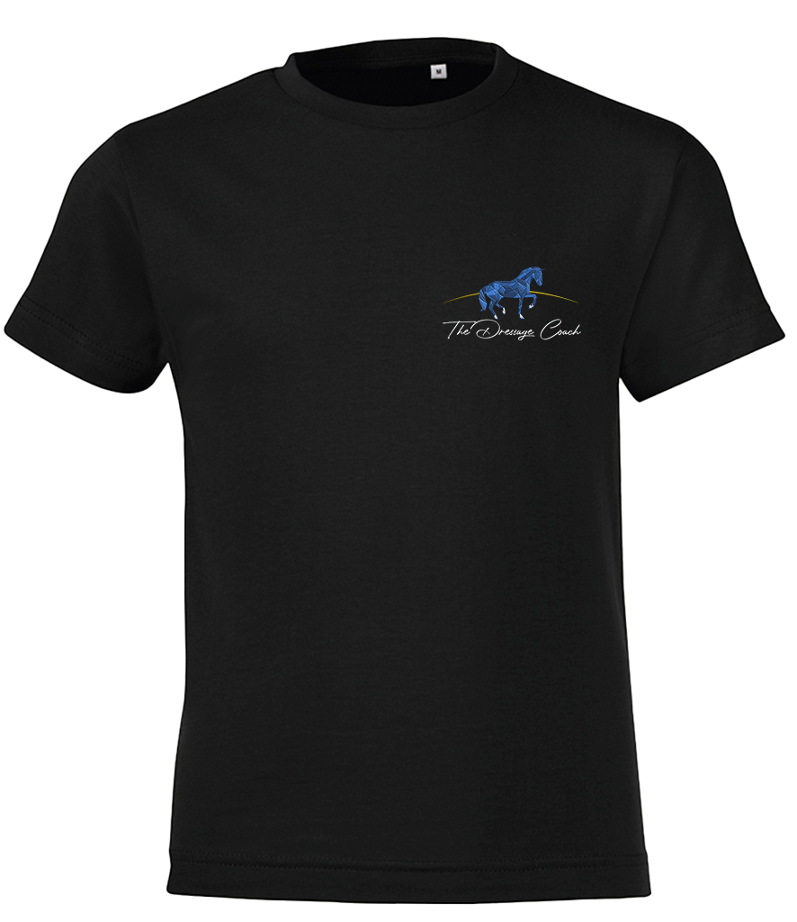 The Dressage Coach Kids T-Shirt