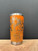 Insulated 20oz Tumbler - Giraffe Design
