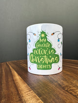 Christmas Lights Christmas Mug