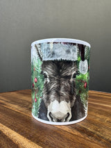 Donkey Christmas Mug