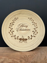 Bamboo Christmas Bowl Large