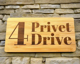 Custom Bamboo House/Stable Sign (Small)