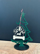 Paw Print Decoration (Personalised)