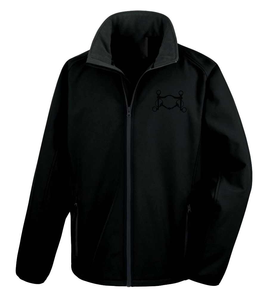 Men’s Soft shell jacket with Signature design - Dressage Designs