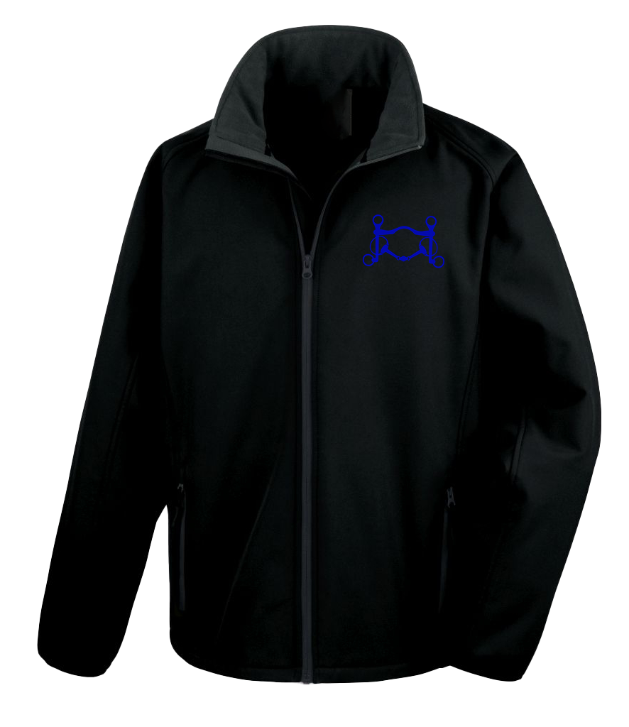 Men’s Soft shell jacket with Signature design - Dressage Designs