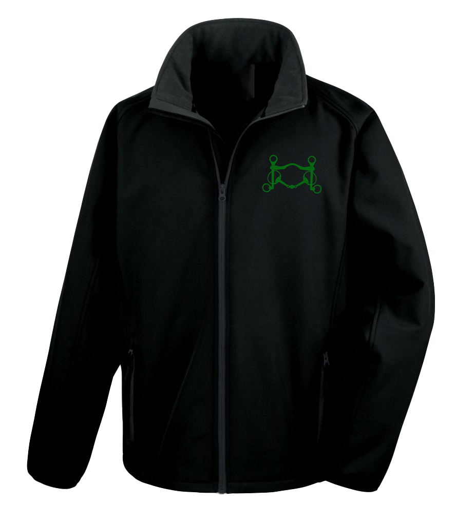 Men’s Soft shell jacket with Signature design - Dressage Designs