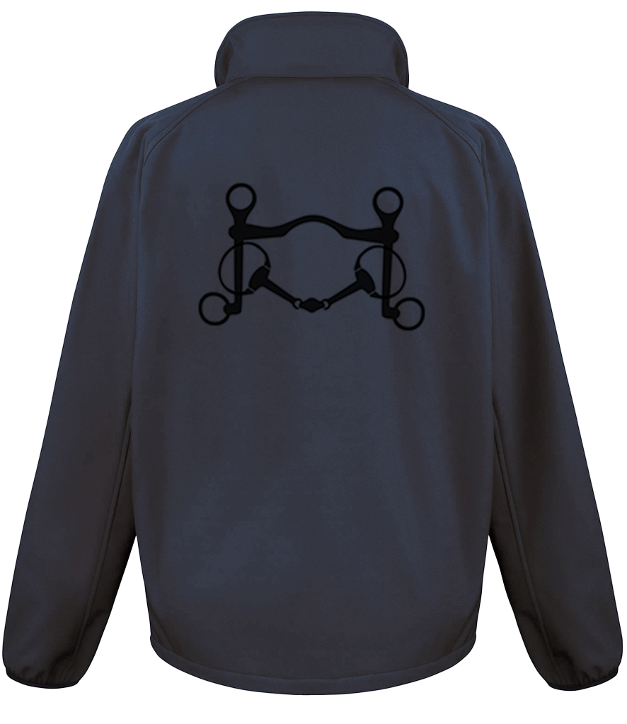 Men’s Soft shell jacket with Signature design - Dressage Designs