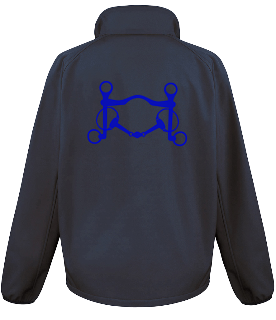 Men’s Soft shell jacket with Signature design - Dressage Designs