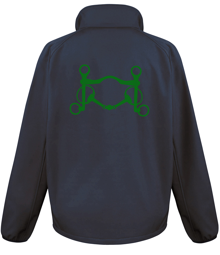 Men’s Soft shell jacket with Signature design - Dressage Designs
