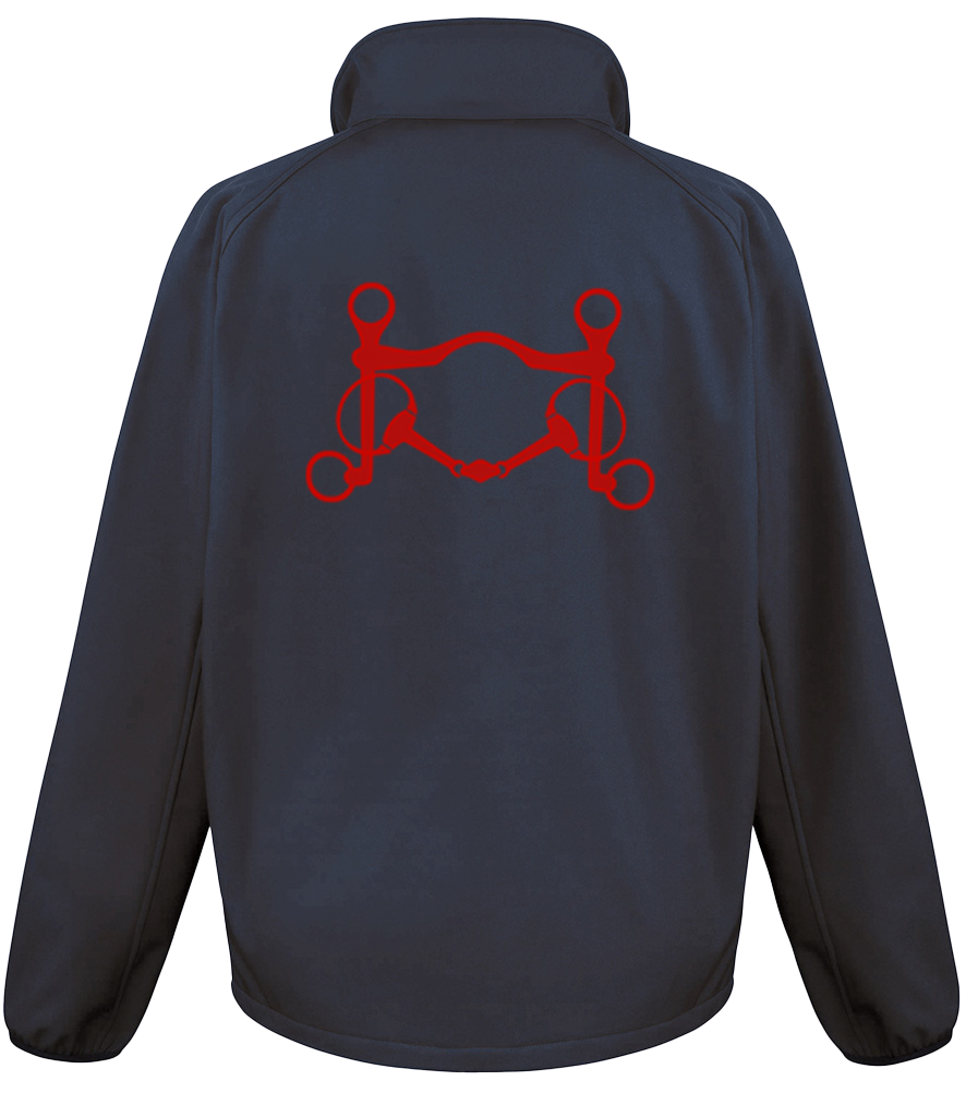 Men’s Soft shell jacket with Signature design - Dressage Designs