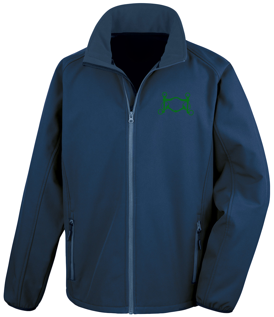 Men’s Soft shell jacket with Signature design - Dressage Designs