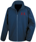 Men’s Soft shell jacket with Signature design - Dressage Designs