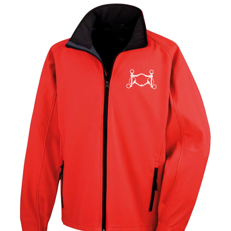 Men’s Soft shell jacket with Signature design - Dressage Designs