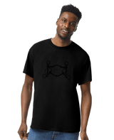 Regular Fit Round Neck T-shirt (Unisex) with Stealth design