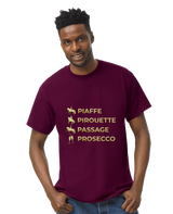 Regular Fit Round Neck T-shirt - Dressage & Prosecco