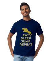 Regular Fit Round Neck T-shirt - Jumping