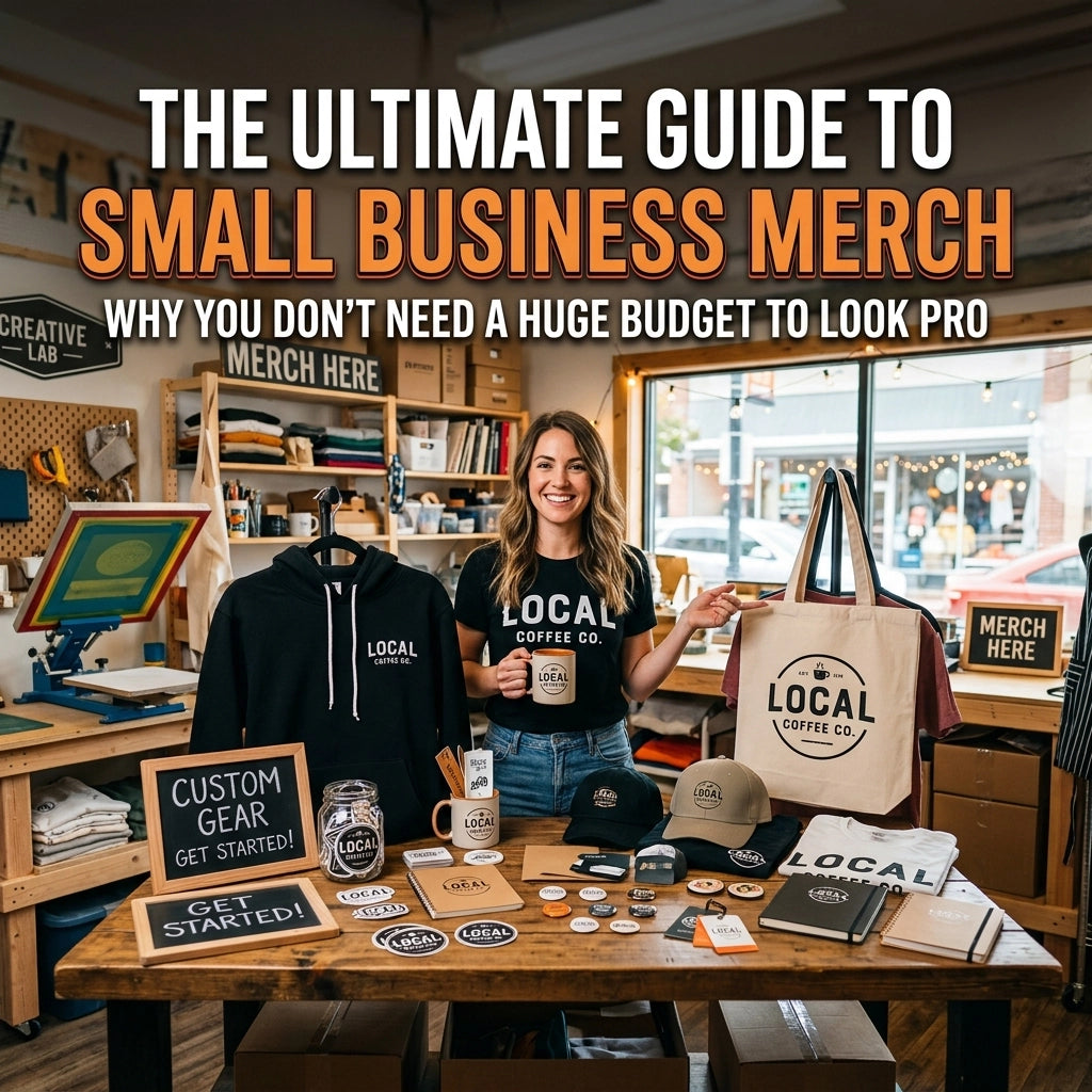 The Ultimate Guide to Small Business Merch: Why You Don’t Need a Huge