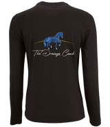 The Dressage Coach Ladies Long Sleeve T-Shirt