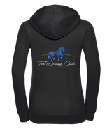 The Dressage Coach Ladies Zipped Hoodie