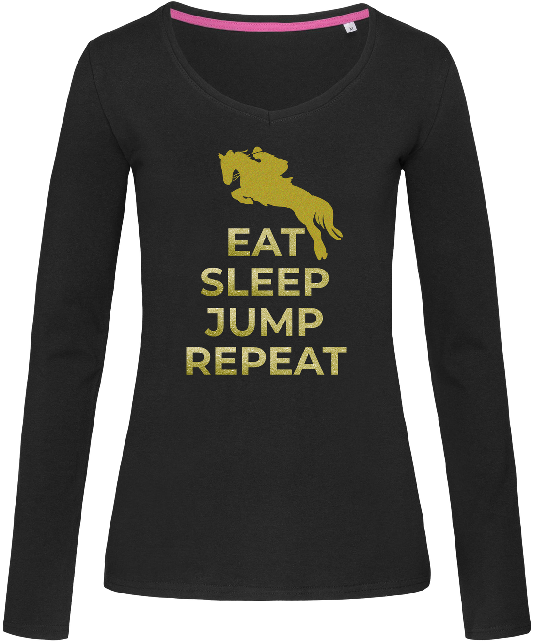 Ladies Long sleeve T-shirt - Jumping