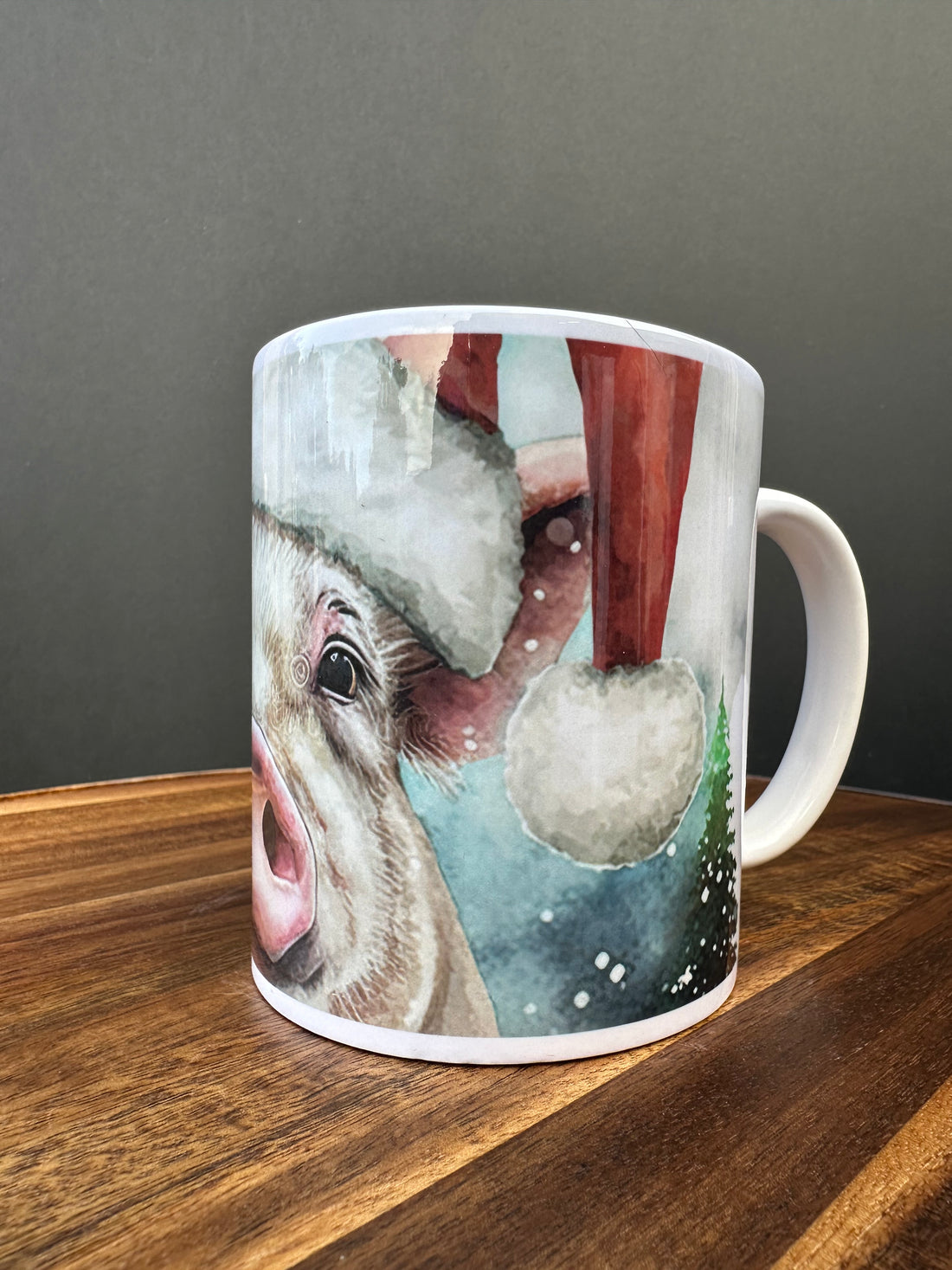 Pig Christmas Mug