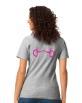 Ladies Polo shirt with Glitter design - Dressage Designs