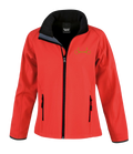 Ladies Soft shell Jacket with Glitter design - Dressage Designs
