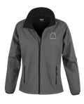 Ladies Soft shell Jacket with Glitter design - Dressage Designs