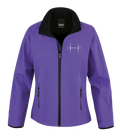 Ladies Soft shell Jacket with Glitter design - Dressage Designs