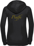 Ladies Zipped hoodie with Glitter design - Dressage Designs