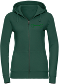 Ladies Zipped hoodie with Glitter design - Dressage Designs