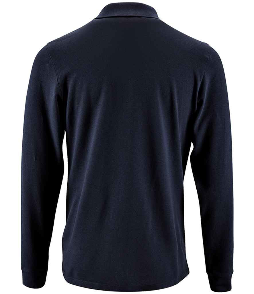 Men’s Long Sleeve Polo - Dressage Designs