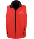 Men’s Soft shell gilet with Signature design - Dressage Designs