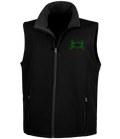 Men’s Soft shell gilet with Signature design - Dressage Designs