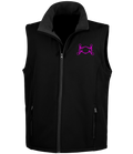 Men’s Soft shell gilet with Signature design - Dressage Designs