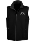 Men’s Soft shell gilet with Signature design - Dressage Designs
