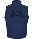 Men’s Soft shell gilet with Signature design - Dressage Designs