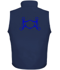 Men’s Soft shell gilet with Signature design - Dressage Designs