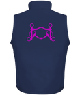 Men’s Soft shell gilet with Signature design - Dressage Designs