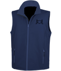 Men’s Soft shell gilet with Signature design - Dressage Designs
