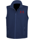 Men’s Soft shell gilet with Signature design - Dressage Designs