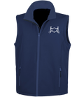 Men’s Soft shell gilet with Signature design - Dressage Designs