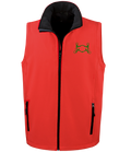 Men’s Soft shell gilet with Signature design - Dressage Designs