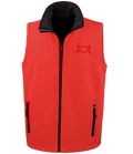 Men’s Soft shell gilet with Signature design - Dressage Designs