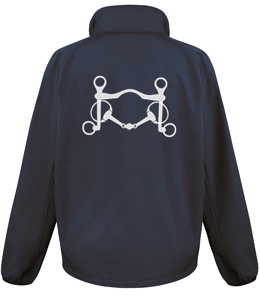 Men’s Soft shell jacket with Signature design - Dressage Designs