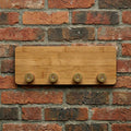 The Field & Country Lead Hook: Handcrafted Bamboo & Brass Detail