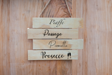 Hanging Wooden Sign - Dressage & Prosecco